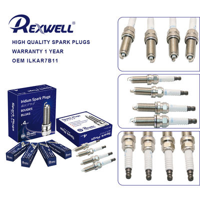 Japan Original OEM 22401-EW61C ILKAR7B11 Car Universal Platinum Iridium Spark Plugs For Nissan Infiniti Mazda Auto Spare Parts