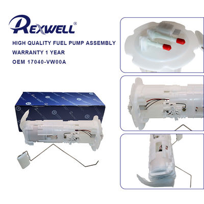 REXWELL Auto assemblage de module de pompe à carburant électrique 25060-VW00A 17040-VW00A pour Nissan Cavaran NV350 Urvan Bus E24 E25 pompe à carburant 17040VW00A
