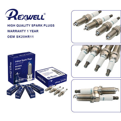 SK20HR11 Japan Car New Genuine Dual Iridium Platinum Nickel Universal Spark Plug for Toyota Honda Nissan Hyundai