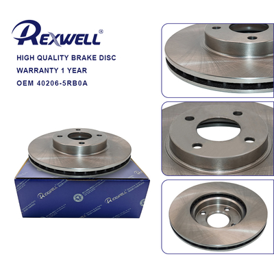 40206-5RB0A Rexwell Rotor à disque de frein avant pour Nissan Kicks