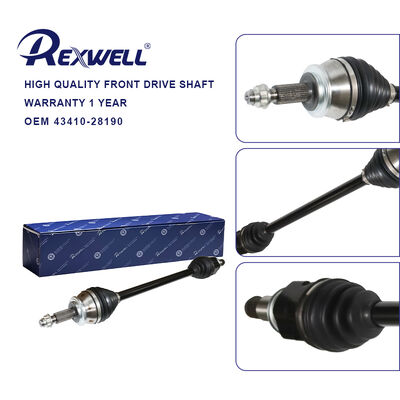 Ensemble d'arbre de transmission avant 43410 – 28190, pour Toyota Voxy 2022