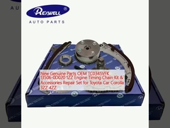Nouvelles pièces d'origine OEM TC0345VFK 13506-0D020 1ZZ Moteur Kit de la chaîne de chronométrage et des accessoires de réparation pour Toyota Corolla voiture 3ZZ 4ZZ